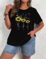 Plus Size Elegant Casual Woman T-Shirt Fashion Loose T-Shirt Woman Temperament Long sleeve T-Shirt Holiday Weekend.