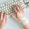 1 Pcs Elastic Thumb Support Brace Liner Wrist Stabilizer - Soft Thumb Compression Sleeve Protector for Relieving Pain, Arthritis. 
