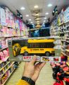 Remote Control School Bus, Open and Close Door, LED Lights RC Bus, Yellow. 