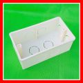 Electrical Wall Box Pvc, Electric Switch Board  Box, Junction Box Electrical 3×3 & 3×6 Sizes. 