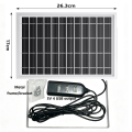 5-50W Sunpower Portable Solar Panel 5V Solar Plate With USB Safe Stabilize Charger For Power Bank Phone Outdoor Camping RV .
