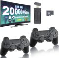 M8 (64GB) HDMI Game Stick Lite Console - 2.4G Wireless Controllers - 4K - 10,000 Video Game Retro Box - Plug and Play. 
