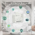 10A Zigbee Mini Smart Switch Module DIY Home Automation Breaker Relay Support Home Assistant Z2M/Yandex Zigbee Gateway Required. 