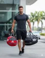 Gym Travel Duffel Bag For Men And Women Waterproof Sports Travel Bag Large Capacity Weekender Bag. 