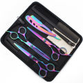 Hair Scissors JP Stainless Hairdressing Scissors 6" Haircut Set Thinning Shears Barber Shop Haircut Scissors Razor Combs C1001. 