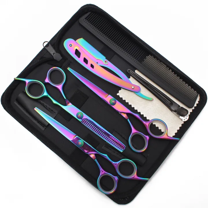 Hair%20Scissors%20JP%20Stainless%20Hairdressing%20Scissors%206"%20Haircut%20Set%20Thinning%20Shears%20Barber%20Shop%20Haircut%20Scissors%20Razor%20Combs%20C1001%20-%20Image%203