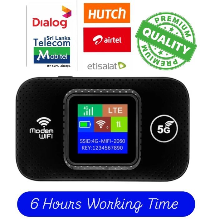 5G wireless WiFi pocket router for all the sim | Daraz.lk
