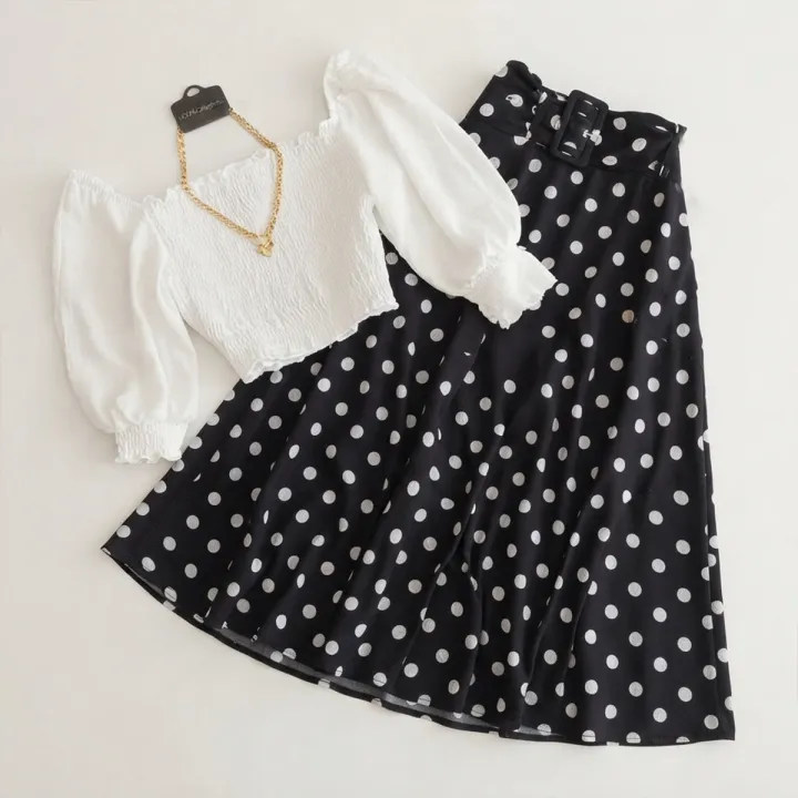 Western%20Dress%20White%20Smoky%20Top%20and%20Black%20Skirt%20Kurti%20Set%20for%20Women%20-%20Image%202