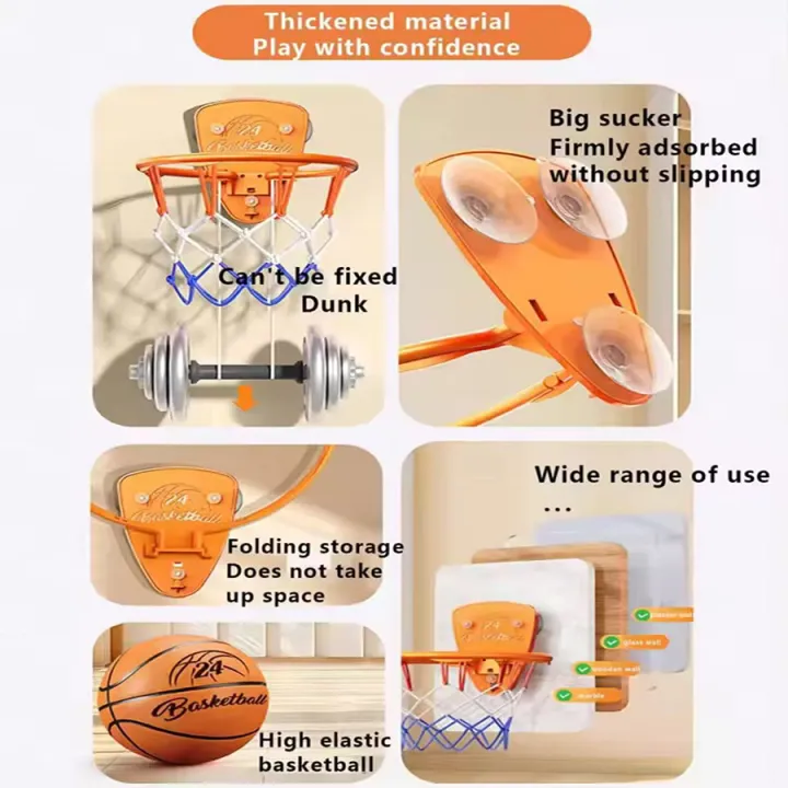 Boys%20Basketball%20Hoops%20Children's%20Basketball%20Hoops%20Household%20Mute%20Ball%20Wall%20Mounted%20Foldable%20Basketball%20Hoop%20Training%20Equipment%20-%20Image%202