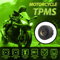 Motorcycle TPMS 2 Sensors Bluetooth 5.0 Tire Pressure Monitoring System Pit Bike Tyre Tester Diagnostic Set Moto Accessories.