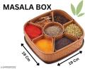 7 Section Masala Box, 700ml Masala Container For Kitchen, Multipurpose Masala&Rangoli box, Airtight Masala Storage Containr Spice Rack. 