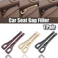 1 Pair Universal PU Car Seat Gap Stuff Side Seam Car Gap Filler Leakproof Seat Gap Storage Organizer Car Interior Accessories. 