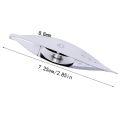 Metal Bobbin Woven Tools  DIY Lace Making Shuttle Bottom Knitting Needle Thread Core Sweater Tatting Sewing Accessories. 