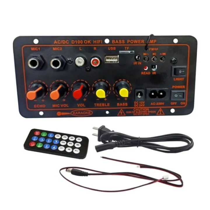 220V%2012V%20300W%20Digital%20Bluetooth%20Amplifier%20Board%20Subwoofer%20Dual%20Microphone%20Karaoke%20Amp%20Speaker%20Home%20Theater%20DIY%20Rechargable%20Version%20300W%20-%20Image%205