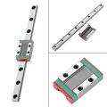 LML9B Miniature Linear Rail  Rail 9mm Width Slide Block Linear Motion Rail Linear Rail Block Linear Rail Carriage. 
