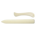 2PCS Leather Working Tool Bone shaped Folder For Leather Craft Scoring Folding Creasing Edges Paper Plastic Handmade Sewing Tool. 