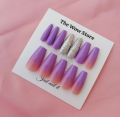 Polished | 12 pcs premium quality pressed on nails | The wow store. 