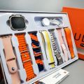 Ultra 7 in 1 Strap Smartwatch 49mm | Series 8 Ultra Smart Watch 49mm with 7 pair Stras | LAXASFITULTRA 7 IN 1 Strap | BIG 2.01 INFINITE DISPLAY | Bluetooth Calling | Sports Mood. 
