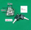 Hafele drawer key 232.38.920 genuine-key lock cabinet key (without free nut). 