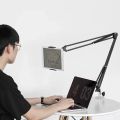 Phone holder stand iPad stand tablet clamp table clamp adjustable bed 360 degree retractable. 