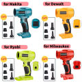 Jet Blower 18V Battery Brushless Violent Turbo Fan For Dewalt/Milwaukee/Makita/Bosch/Ryobi Air Blower Turbo Dust Blowing. 