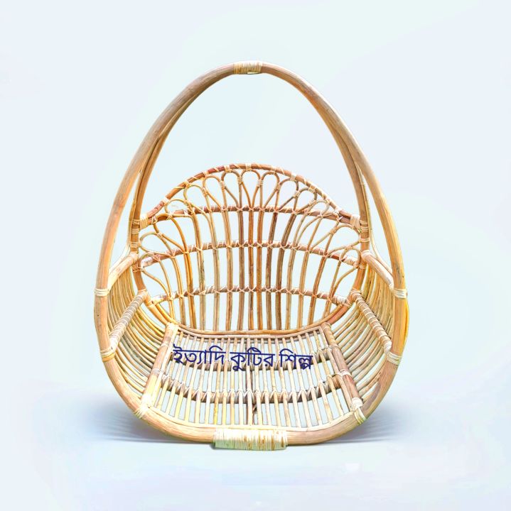 Cane / Rattan Large Best Hanging Dolna Use For Big People- RATTAN Adult Very Stroong DOLNA / Cardle, Outdoor Indoor Swing / Dulna ( Model 3 ) Cane And Crafted