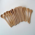 10pcs/Set Wooden Honey Spoon Ecofriendly Household Tableware Bamboo Kitchen Condiment Scoop Coffee Spoon Dessert Spoon Teaspoon.