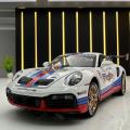 1:32 911 GT3 RSR alloy car model simulation car decoration collection gift toy Die casting model boy toy A415. 