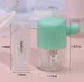 Contact Lens Cleaner Case With Tweezer & Applicator Manual Rotary Lens Washer | Cleaner Travel Plastic Container Storage Soaking Box | Lens Washer + Tweezer & Applicator |. 