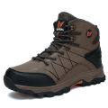 Autumn New High Top Sneaker Men Winter Outdoor Work Boots Anti slip Wear resistant Mountaineering Large size Hiking Footwear. 