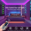 USB 1-30M LED Light Strip RGB 5050 Bluetooth APP Control Luces Led Color Change Lighting Music Sync for Party PC Living Room. 