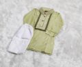 Eid special new bron baby panjabi set White colour baby panjabi. 