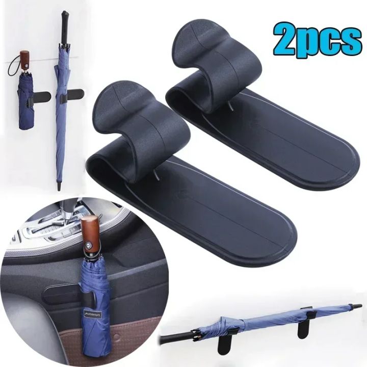 1/2pcs%20Car%20Umbrella%20Holder%20Hook%20Universal%20Interior%20Trunk%20Umbrella%20Storage%20Fastener%20Clip%20Strong%20Adhesion%20Auto%20Accessories%20-%20Image%203