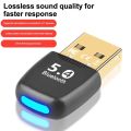 USB Bluetooth 5.4 Dongle Adapter for PC Wireless Mouse Keyborad Laptop Music Audio Receiver USB Transmitter.