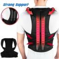 Support Belt with Adjustable Wide Straps, for Upper Back Pain Relief, Improve Sitting and Standing Poor Posture. 