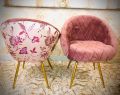 customized bedroom chairs set with table 10 years guarantee foam and structure all colours customize available. 