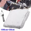 Motorcycle Exhaust Silencer Wadding Sheet Heat Insulation Cotton Soundproof Mat Blankets for Glass Insulation Car Accessories. 