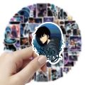 Solo Leveling Anime Stickers Decals Skateboard, Laptop, Suitcase, Motorcycle 10/25/50Pcs. 
