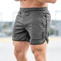 Sports Breathable Fitness Sports Shorts Running Quick Dry Slim-fit Training Pants New Summer Three-quarter Shorts. 