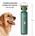 Cat dog hair cutter trimmer Pet grooming clippers animal hair cutter Low Noise Pet Hair Clipper, Ceramic Cutter Head Removable and Washable Pet Grooming Scissors, Suitable for Novice Cat and Dog Universal Hair Clippers Note random color will be deliver
 L. 