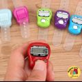 Pack of 10 Finger Counter Digital Tasbeeh / Digital Counter Finger Ring - Tally Counter - Digital Tasbih (Homeducts). 