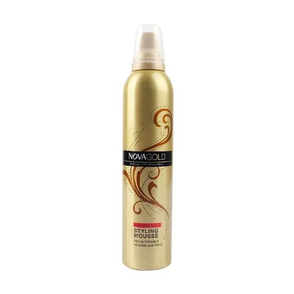 nova hair styling mousse and nova hair spray natural hold