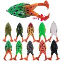 Surface Tractor Rotating Propeller Frog Road Subbait Floating Eater Bait Soft Bait Blackfish 12g Rotating Thunder Frog. 