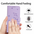 Leather Cat Phone Wallet Case Book For Samsung Galaxy A05s A15 A35 A55 A14 A24 A34 A54 A13 A23 A33 A53 A12 A22 A32 A52 A51 Cover. 