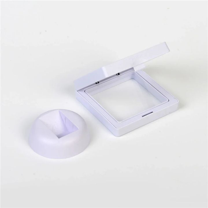10PCS%20Jewelry%20Storage%20Box%203D%20Packaging%20Case%20Gemstone%20Floating%20Frame%20Membrane%20Ring%20Coin%20Display%20Case%20Necklace%20Display%20Holder%20-%20Image%205