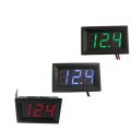 2 / 3 Wires 0.56 Inch Mini Red Green Blue LED Display Panel Voltage Meter Voltmeter Home Use Voltage 3 Three Digital DC 4.5V 30V. 