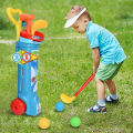 Toddler Golf Set, Children Minigolf Play Sport Game Practice Indoor and Outdoor Sports Fitness Ball Outdoor Toys for Boys Girls. 