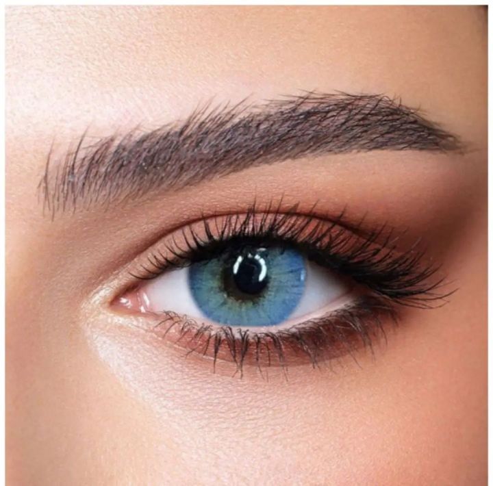 Shade Name: Estonia Blue Soft Colored Contact Lenses / Eye Lenses / Fashion Lenses / Beauty Lenses / Cosmetics Lenses / New Arrival / Only Lens