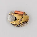 Miyota Golden 2035 Quartz Watch Movement Japan Original Mod Replace Mechanism Gold 2035 Movement with Battery/Stem Parts. 