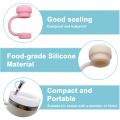 Straw Covers Cap Reusable Silicone Straw Toppers Compatible with Stanley Cup Spill Leak Stopper Splash Dust Proof Straws Cover.